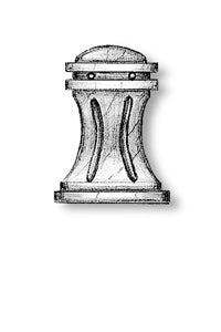VERTICAL CAPSTAN HEIGHT 10MM