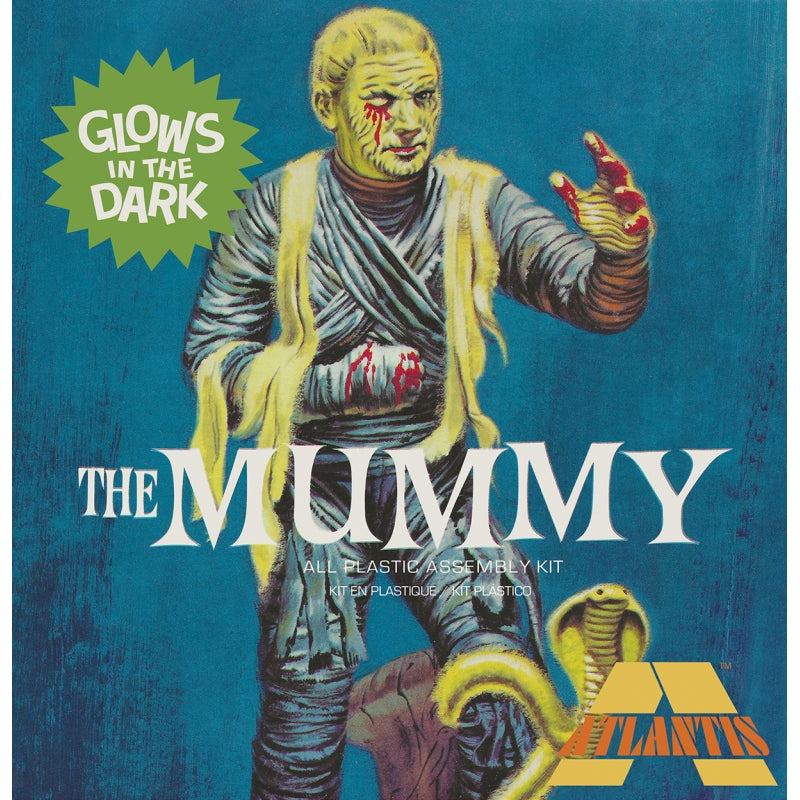 Atlantis Model Kits - 1:8 The Mummy Glow In The Dark Kit