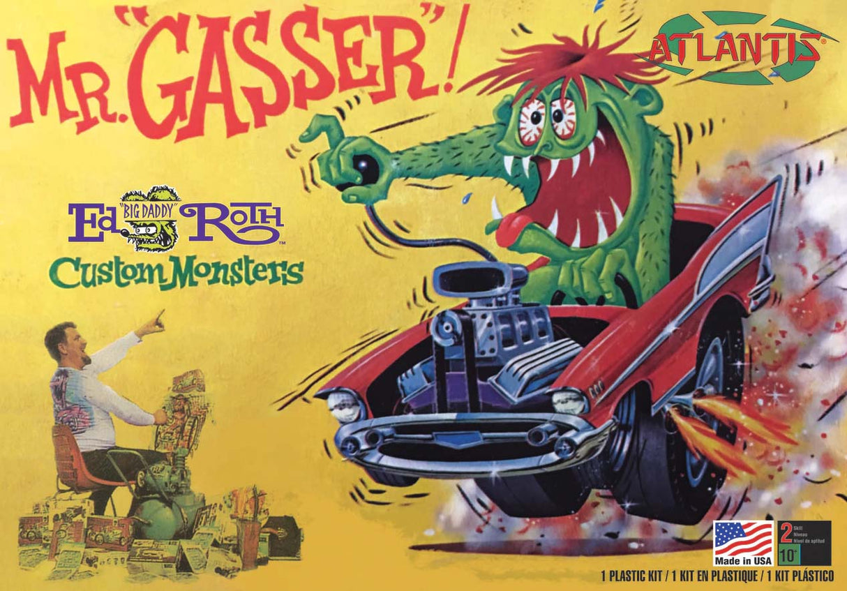 Atlantis Model Kits - 1:25 Ed Roth Mr. Gasser Kit