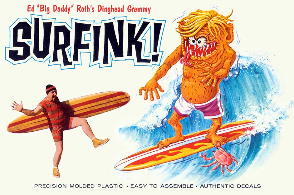 Atlantis Model Kits - Ed Big Daddy Roth Surfink Kit