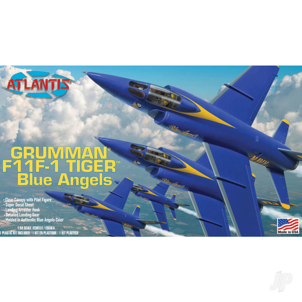 1:55 US NAVY Blue Angels F-11F-1 Grumman Tiger