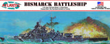 Atlantis Model Kits - 1:600 Bismarck Battleship Kit