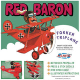 Atlantis Red Baron Fokker Triplane Snap Kit AMCM5903