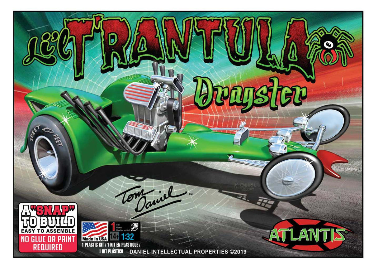 Atlantis Model Kits - 1:32 Lil Trantula SNAP KIT