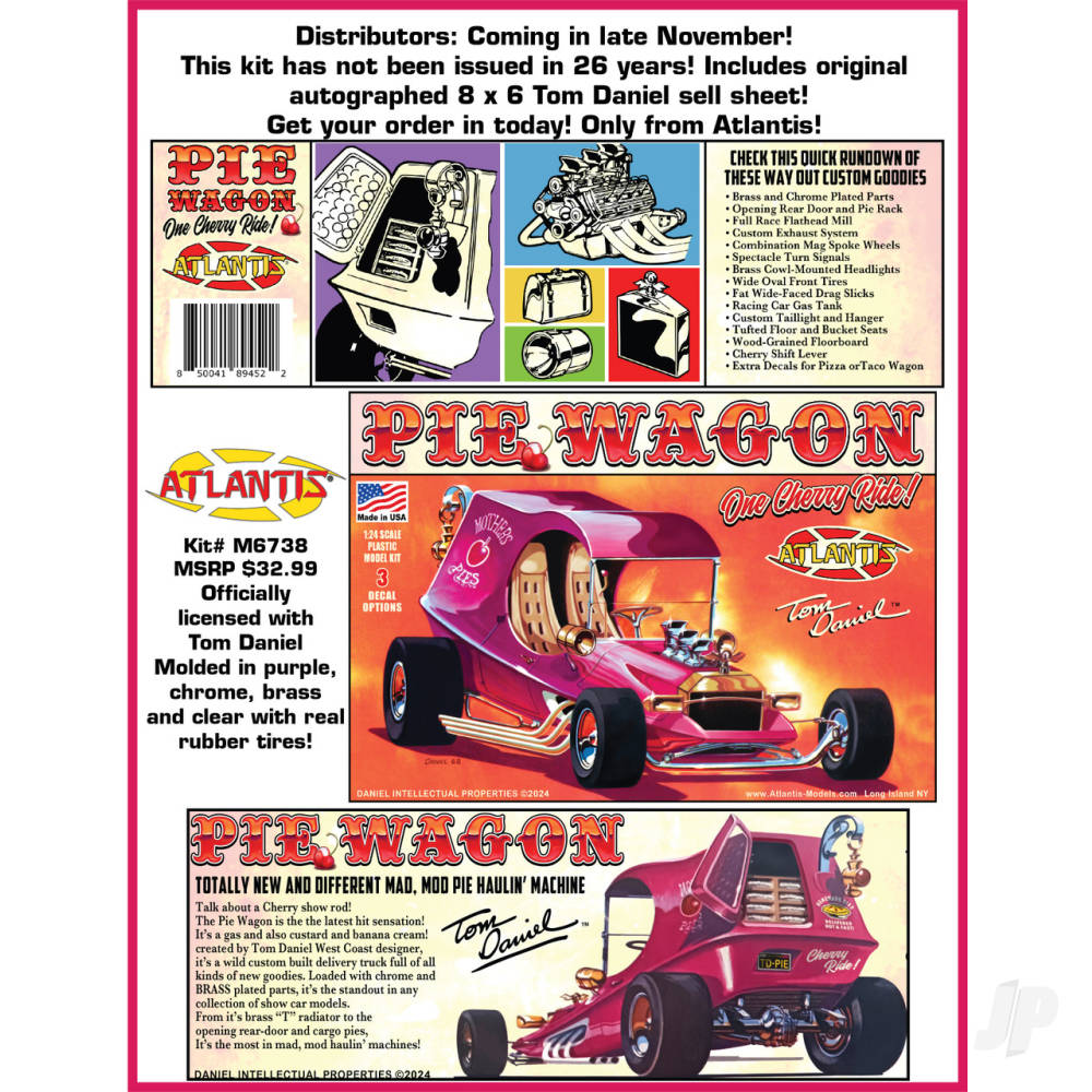 Atlantis Models 1:24 Pie Wagon
