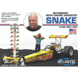 Atlantis 1/24 Don Prudhomme Snake Rear Engine Dragster Kit AMC7528