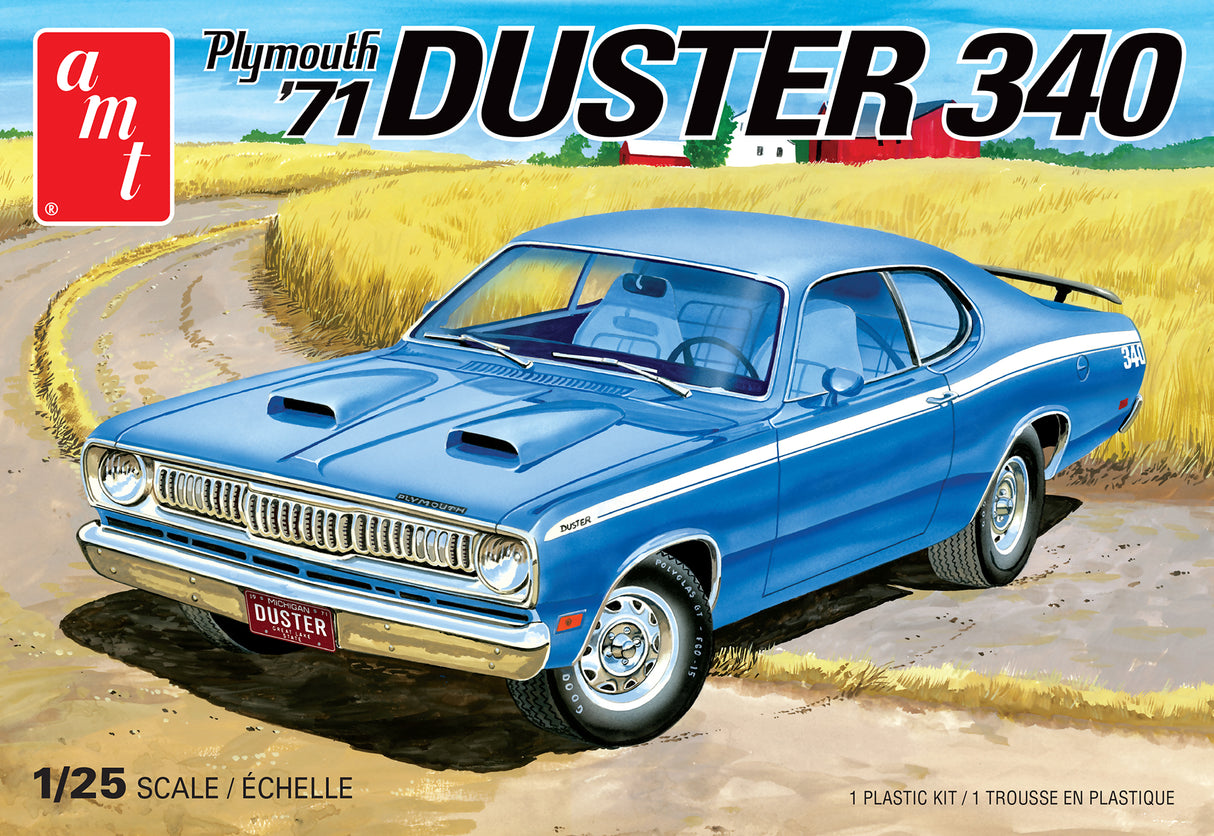 AMT Model Kits - 1:25 1971 Plymouth Duster 340 Kit