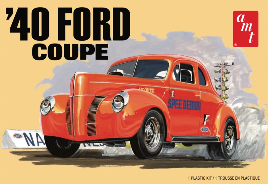 AMT Model Kits - 1:25 1940 Ford Coupe Kit 1141