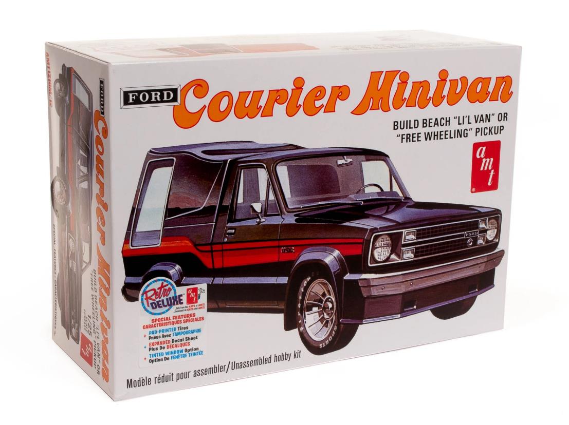 AMT Model Kits - 1:25 1978 Ford Courier Minivan Kit