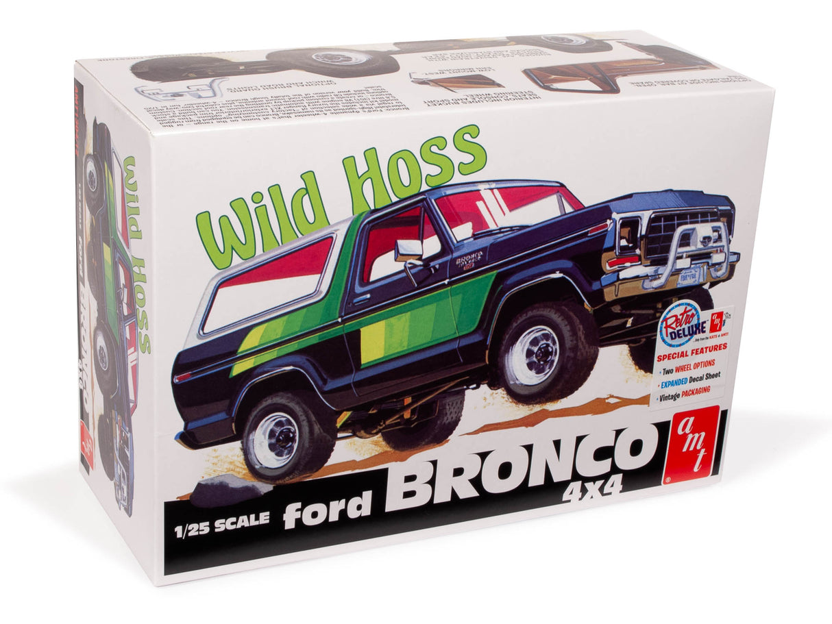 AMT Model Kits - 1:25 1978 Ford Bronco Wild Hoss Kit