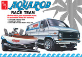 AMT Model Kits - 1:25 Aqua Rod Race Team Chevy Van with Race Boat and Trailer Kit