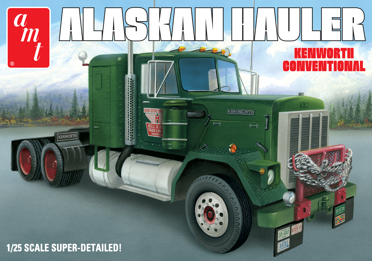 AMT Model Kits - 1:25 Alaskan Hauler Kenworth Tractor Kit