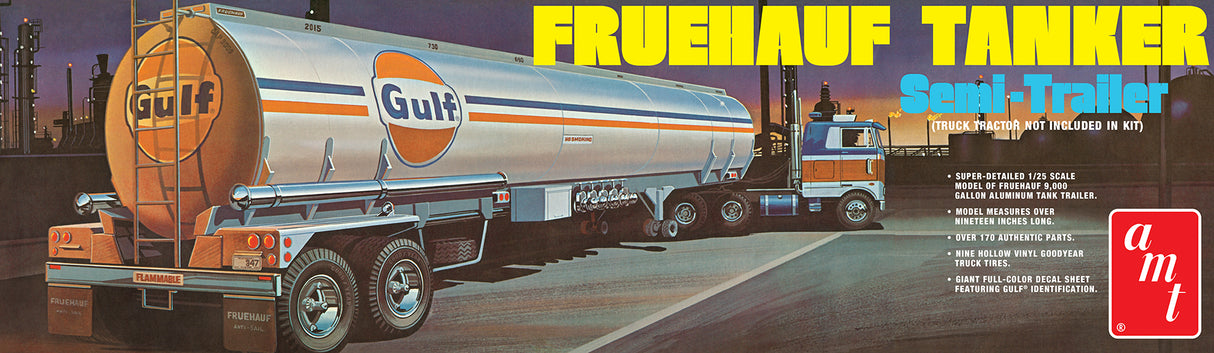 AMT Model Kits - 1:25 Fruehauf Gulf Tanker Kit