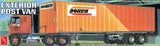 AMT Model Kits - 1:25 40ft Fruehauf Exterior Post Trailer Kit