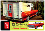 AMT Model Kits - 1:25 1965 Chevy El Camino Kit With Camper