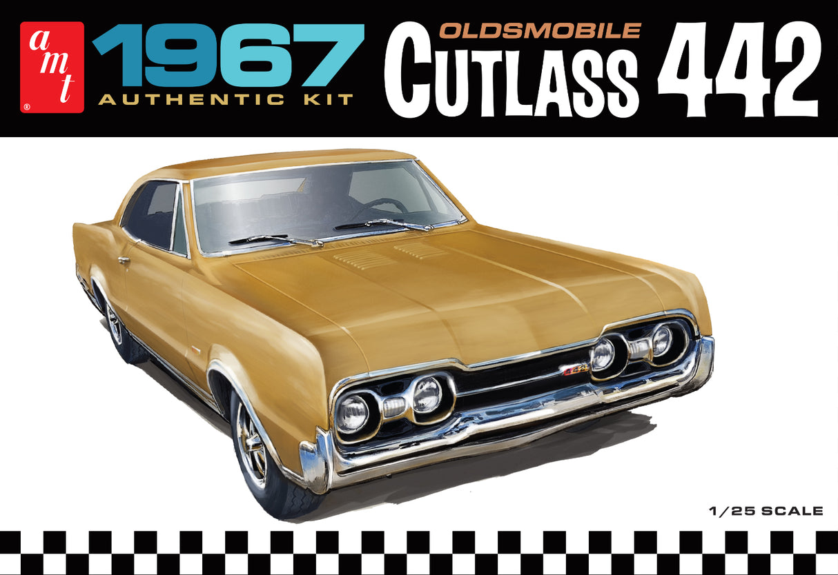 AMT Model Kits - 1:25 1967 Oldsmobile 442 Kit