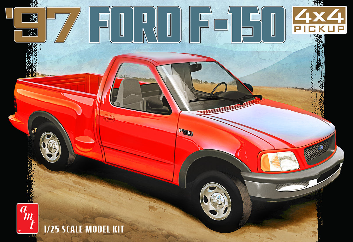 AMT Model Kits - 1:25 1997 Ford F-150 4x4 Pickup Kit