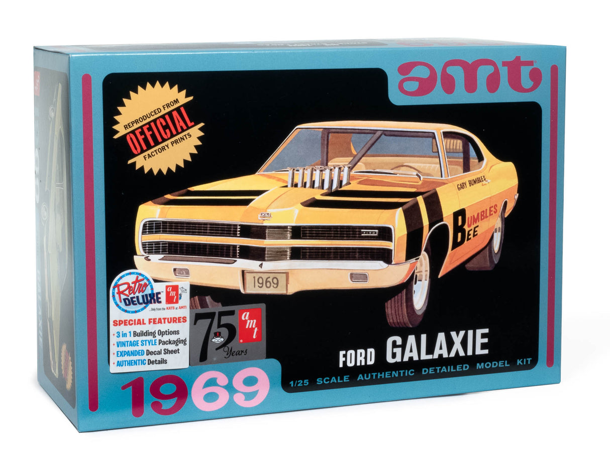 AMT Model Kits - 1:25 1969 Ford Galaxie Hardtop Kit