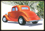 AMT Model Kits - 1:25 1934 Ford 5-Window Coupe Street Rod Kit