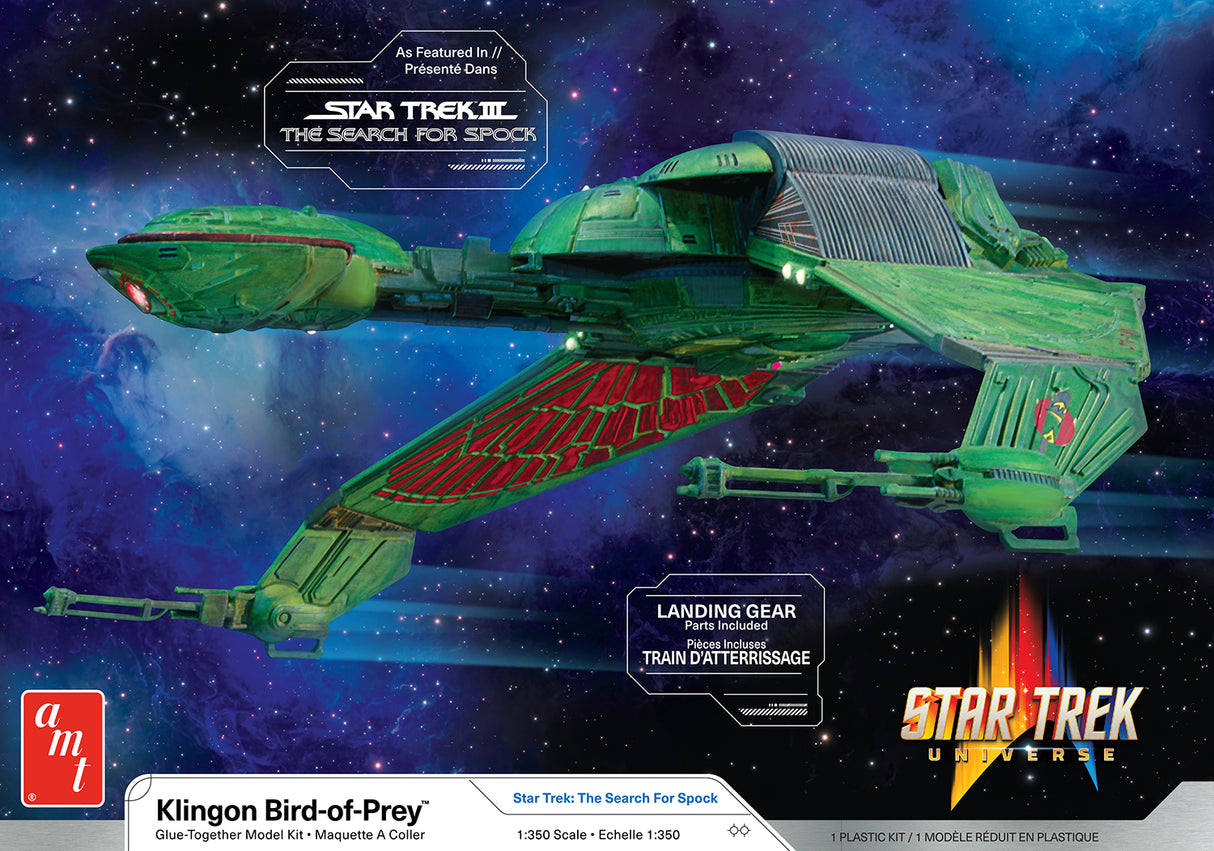 AMT Model Kits - 1:350 Star Trek Klingon Bird of Prey Kit