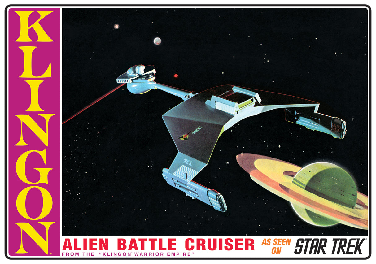 AMT Model Kits - 1:650 Star Trek: The Original Series Klingon Battle Cruiser Kit