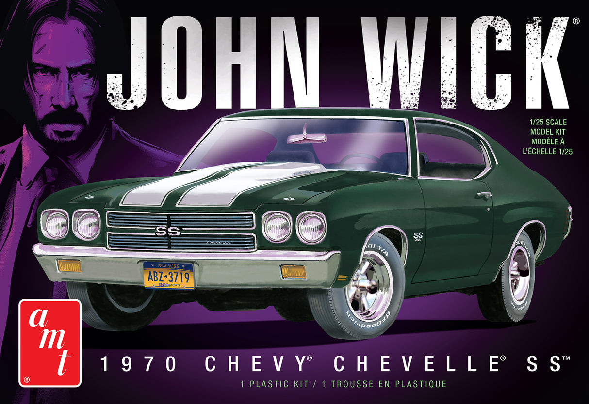 AMT Model Kits - 1:25 1970 Chevy Chevelle Kit From John Wick