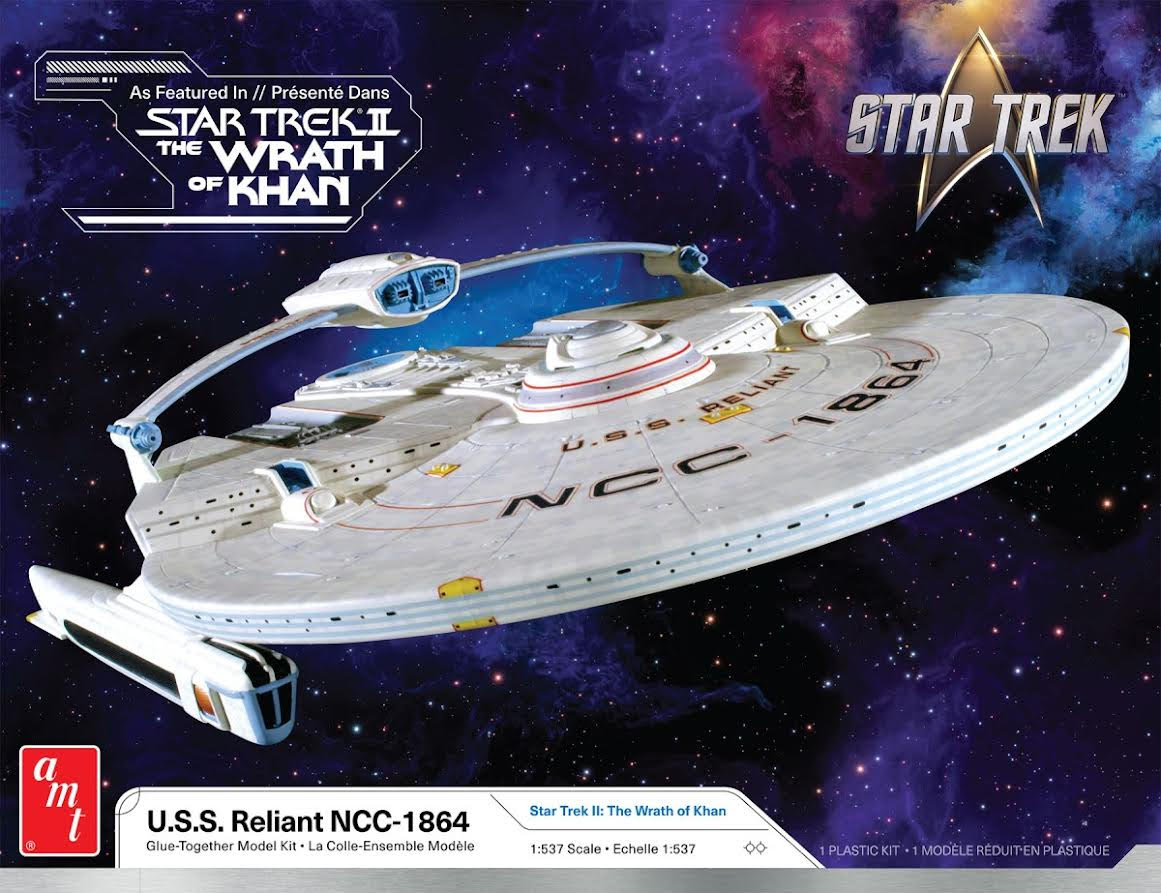 AMT Model Kits - 1:537 Star Trek II: The Wrath of Khan U.S.S Reliant Kit