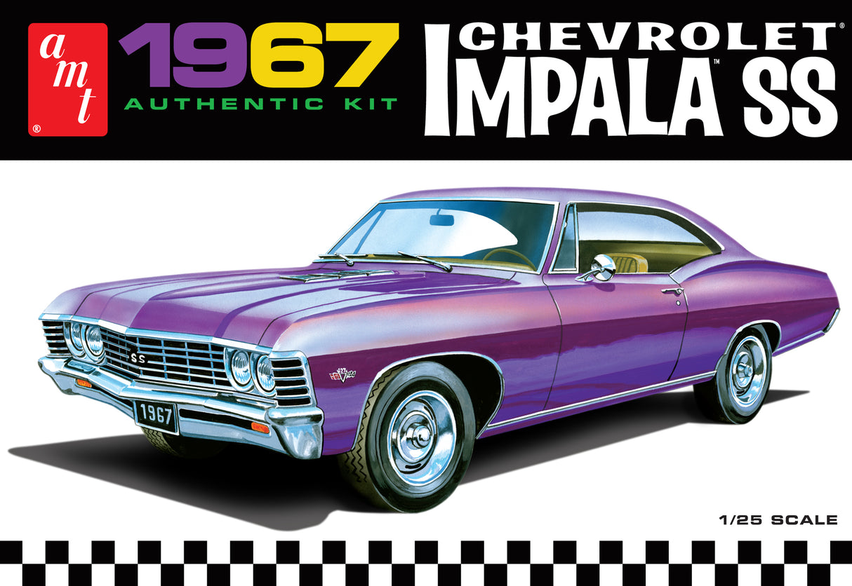 AMT Model Kits - 1:25 1967 Chevy Impala SS Kit