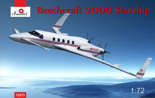 A MODEL 1/72 Beechcraft 200 Starship 72273