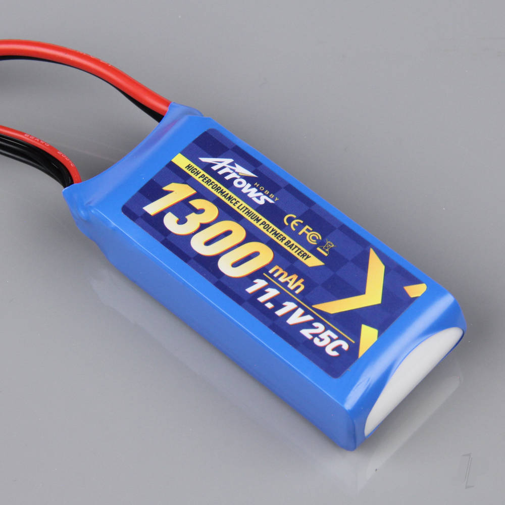 LiPo 3S 1300mAh 11.1V 25C (for Prodigy Trekker)