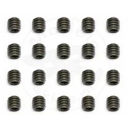 Team Associated Grub Screw M4 X 4 SET SCREWS pk20 (Box 2)