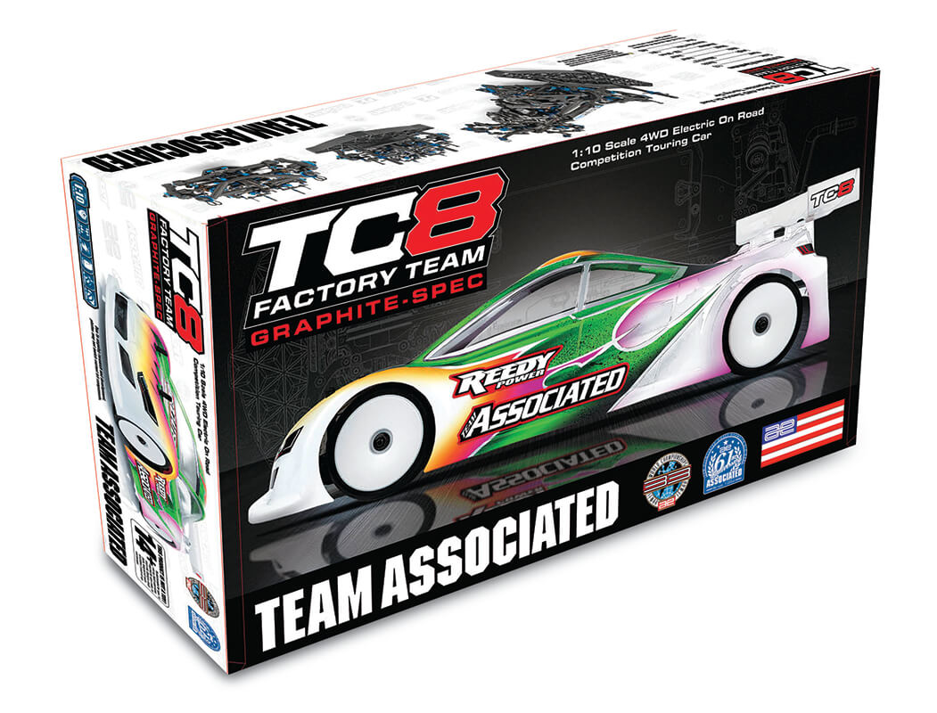 TEAM ASSOCIATED TC8 GRAPHITE SPEC TEAM KIT - PRE ORDER - EXPECTED EARLY JUNE