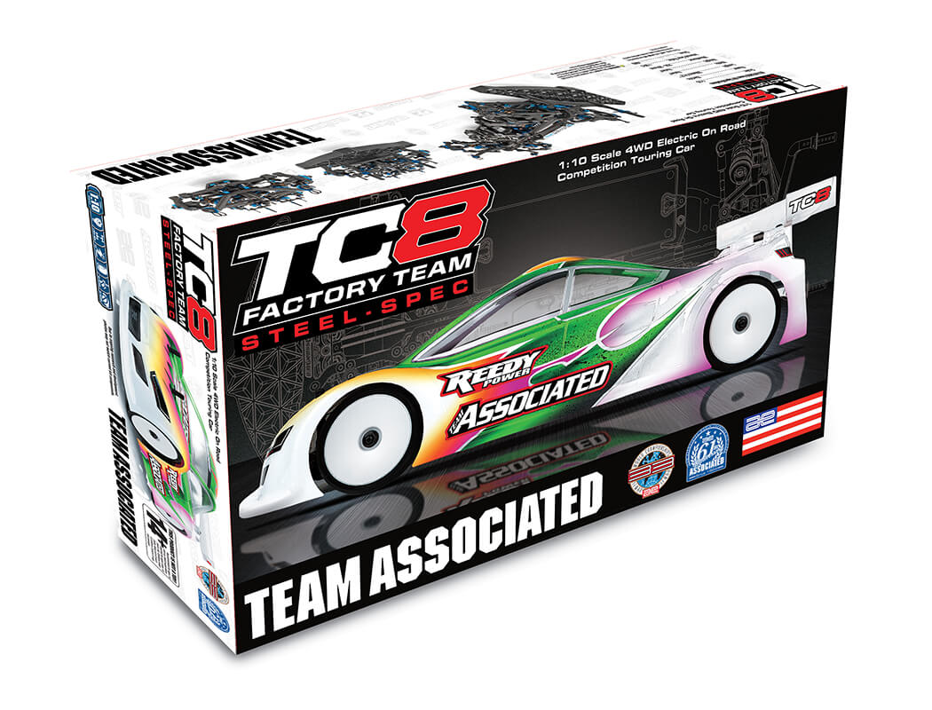 TEAM ASSOCIATED TC8 STEEL SPEC TEAM KIT - PRE ORDER - EXPECTED EARLY JUNE (Copy)