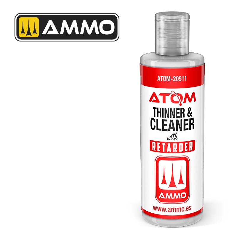 ATOM Thinner & Cleaner with Retarder 60 ml