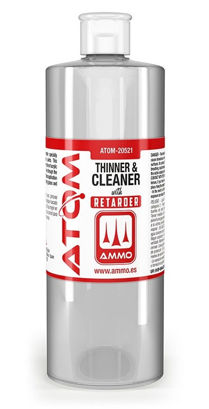 ATOM Thinner and Cleaner with Retarder 400 mL