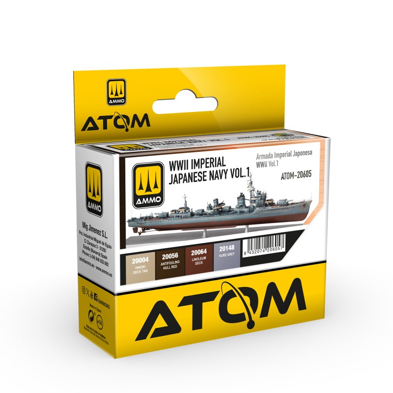 ATOM20605 ATOM WWII JAPANESE NAVY VOL1 SET
