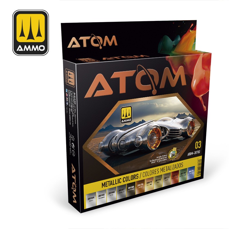 Metallic Colors Paint Set
