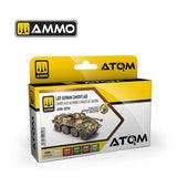 Mig ATOM Late German Camouflage Set (Pack of 6 colours)