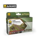 ATOM20853 ATOM Railway Fast Method paint Set