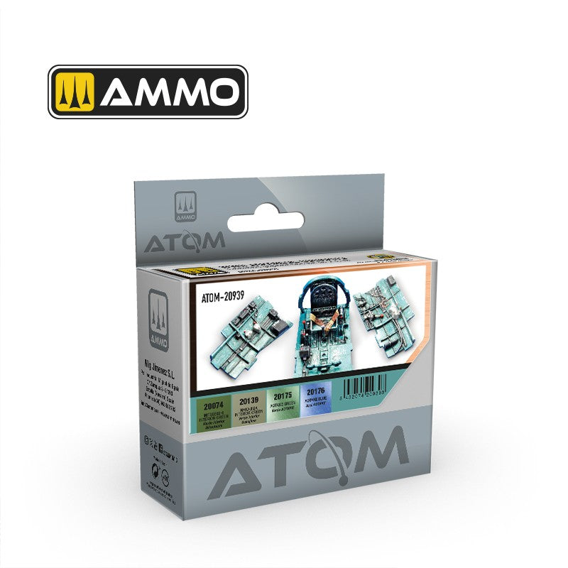 ATOM20939 ATOM WWII Japanese Cockpits Set