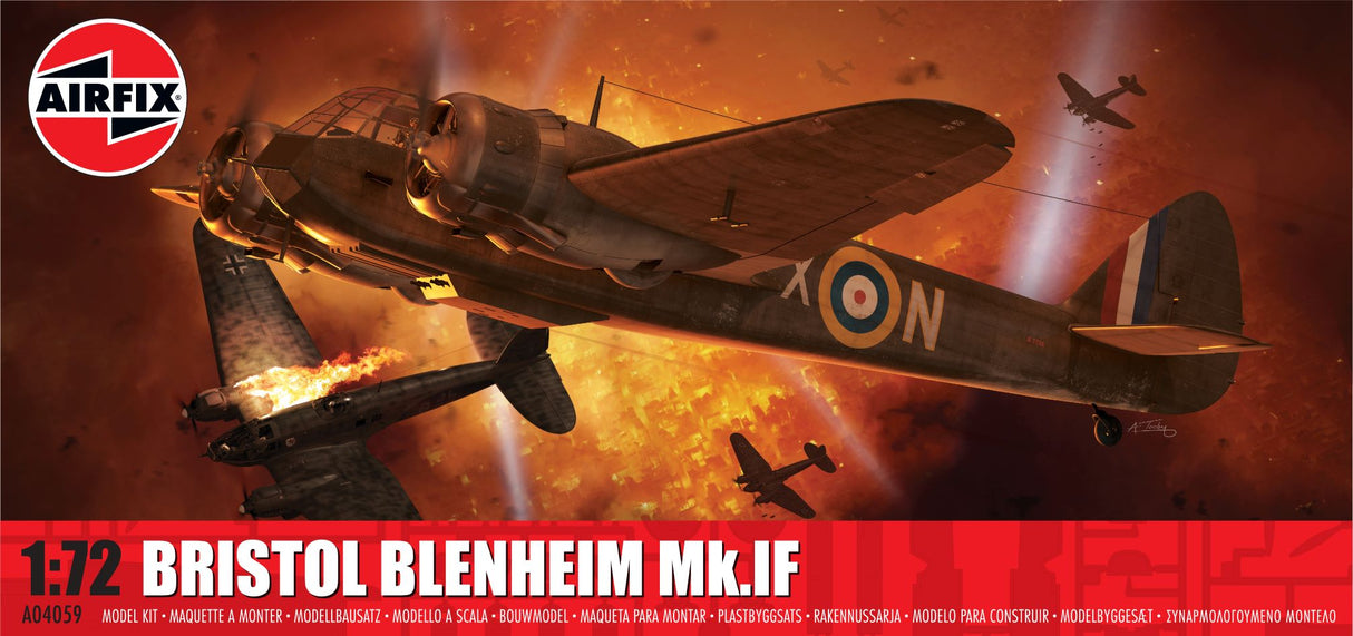 Airfix 1/72 Bristol Blenheim Mk.IF Kit A04059
