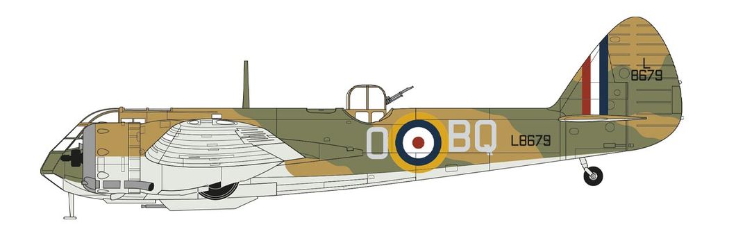 Airfix 1/72 Bristol Blenheim Mk.IF Kit A04059