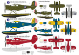 AZ Model 1/72 Beech SD-17S Staggerwing Floatplane kit with new CANOPY tool 7891