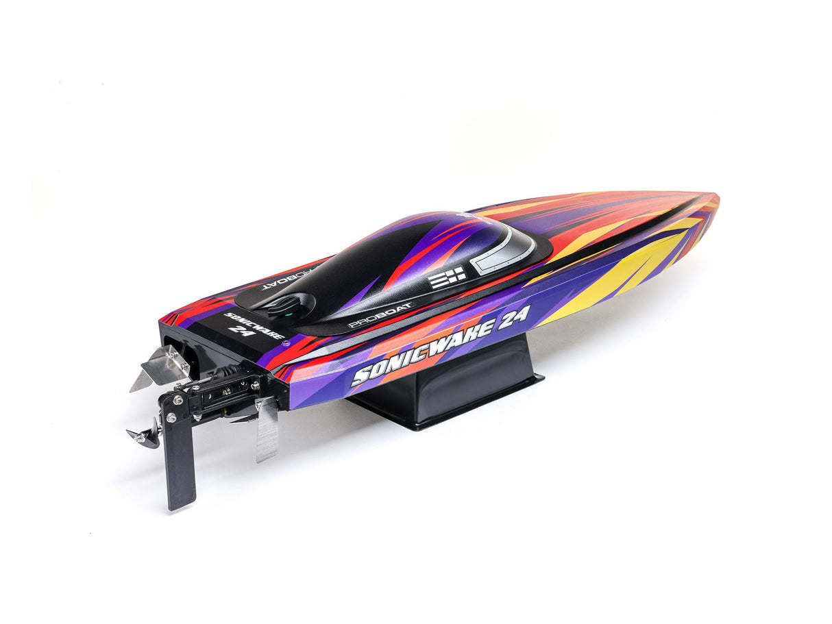Proboat Sonicwake 24 Self-Righting Brushless Deep-V RTR - Red - FOR PRE ORDER - EXPECTED LATE AUGUST