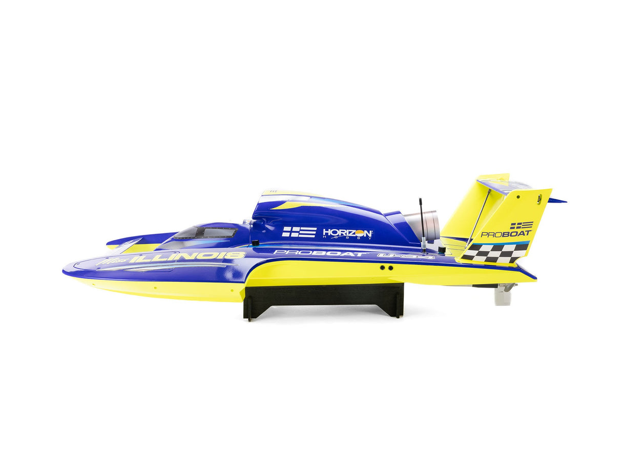 Proboat Miss Illinois U-34 34" Unlimited Hydro Race RTR Boat - Pre Order - Expected Mid August