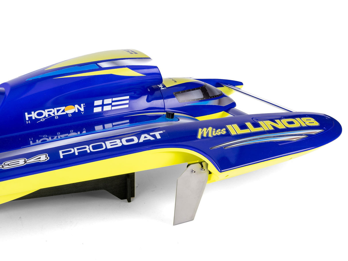 Proboat Miss Illinois U-34 34" Unlimited Hydro Race RTR Boat - Pre Order - Expected Mid August