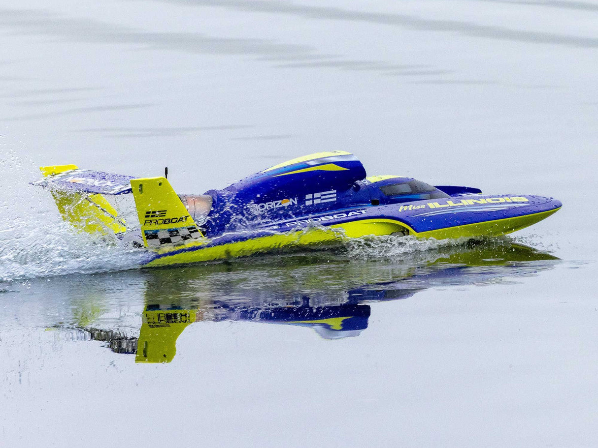Proboat Miss Illinois U-34 34" Unlimited Hydro Race RTR Boat - Pre Order - Expected Mid August