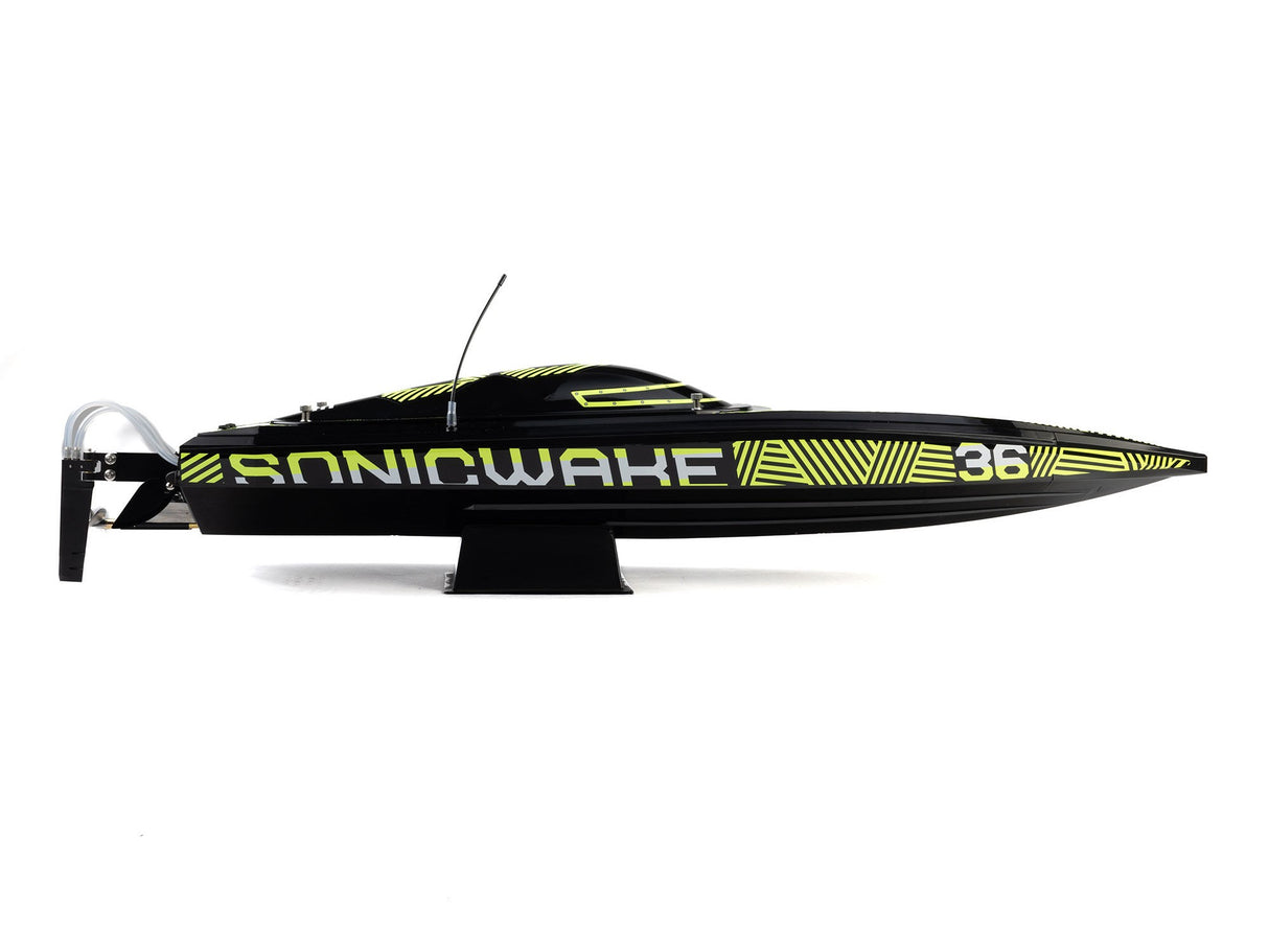 Pro Boat Sonicwake 36" V3 Self-Righting V-Hull Boat RTR - Black - Pre Order - Expected second week of December