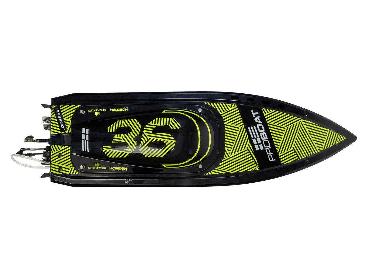 Pro Boat Sonicwake 36" V3 Self-Righting V-Hull Boat RTR - Black - Pre Order - Expected second week of December