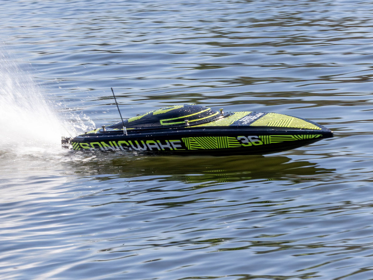 Pro Boat Sonicwake 36" V3 Self-Righting V-Hull Boat RTR - Black - Pre Order - Expected second week of December